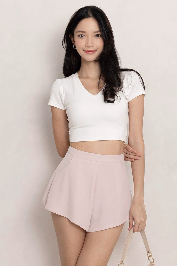 Caprice Padded Top White *PLUSH*