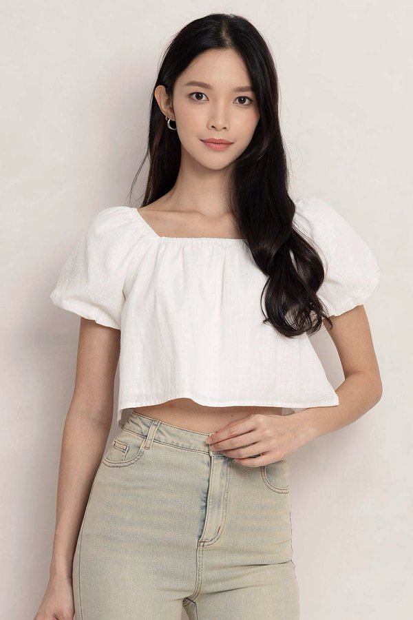 Gracie Top White