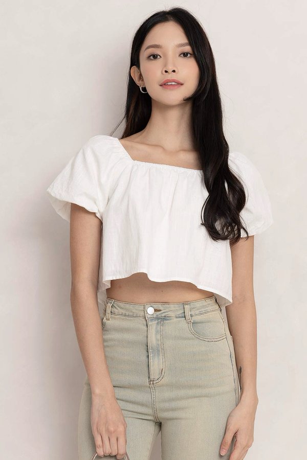 Gracie Top White