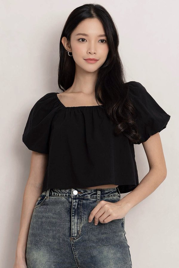 Gracie Top Black