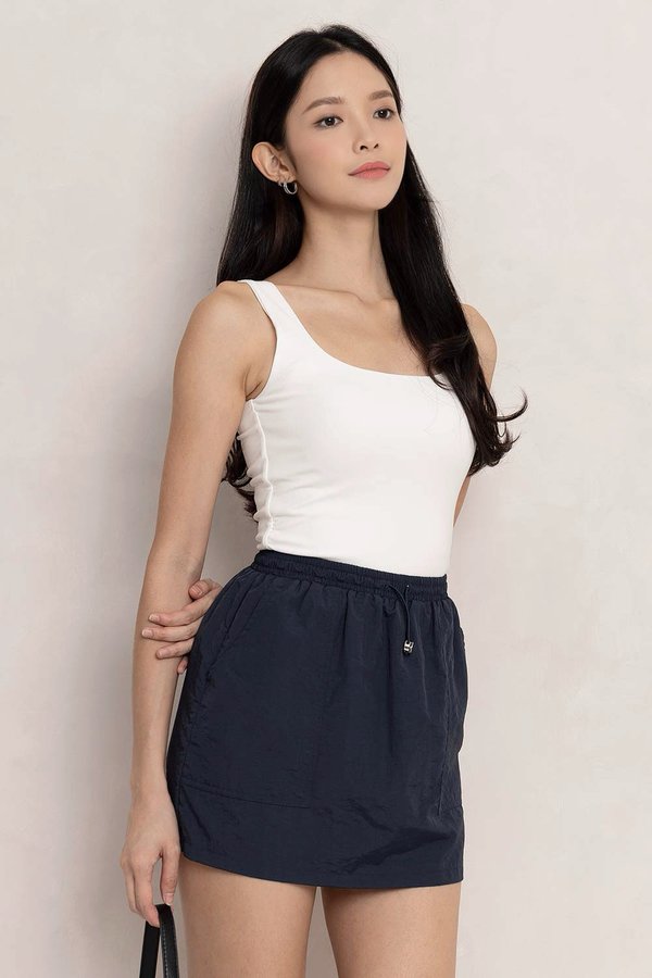 Darya Padded Top White *PLUSH*