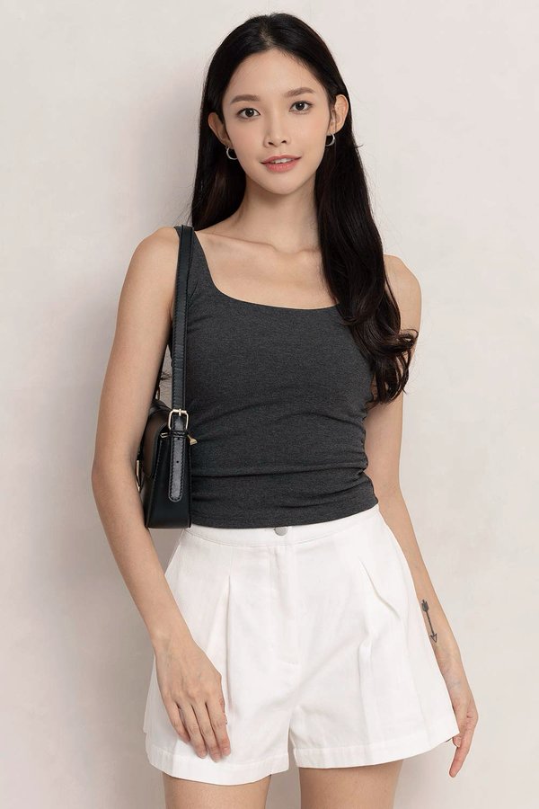 Darya Padded Top Textured Grey *PLUSH*