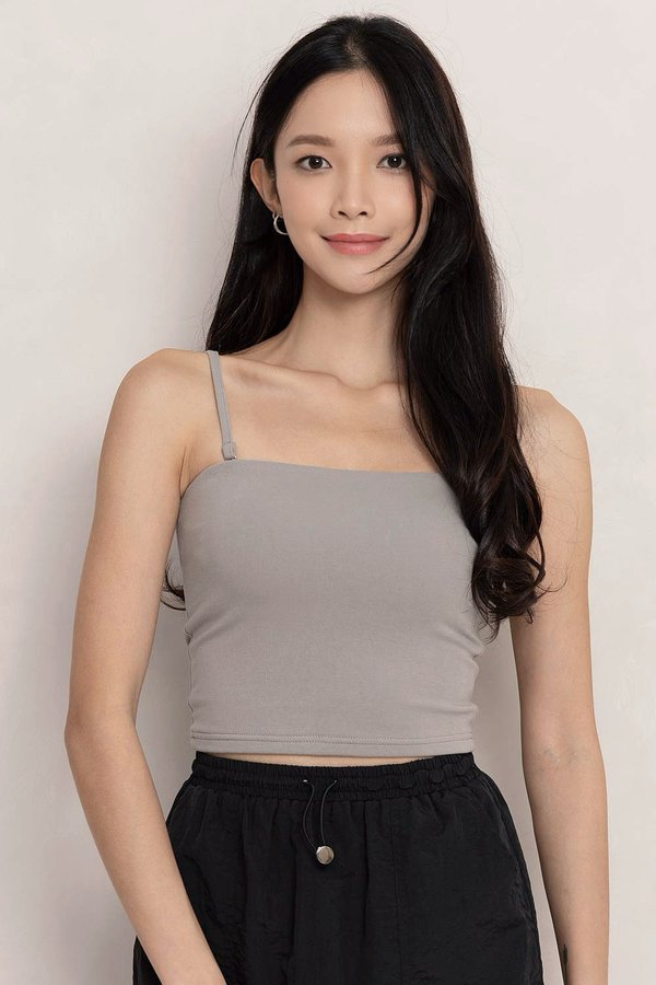 Ivette Padded Top Grey *PLUSH*