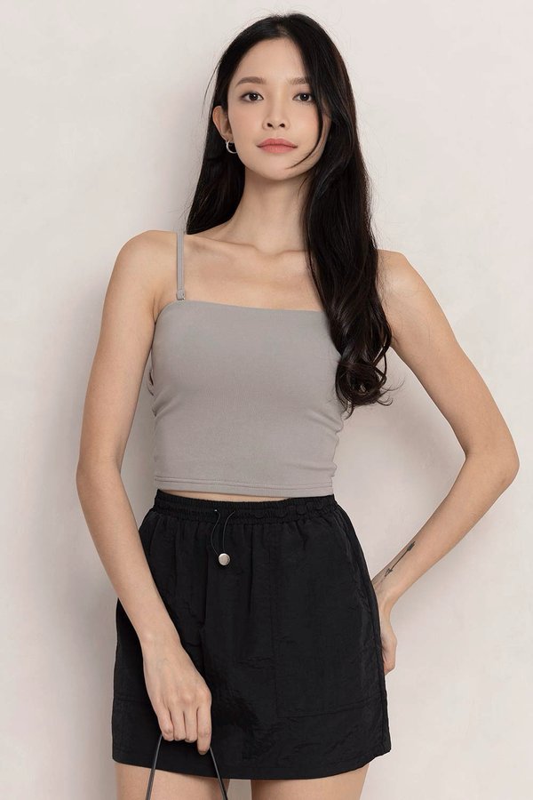 Ivette Padded Top Grey *PLUSH*