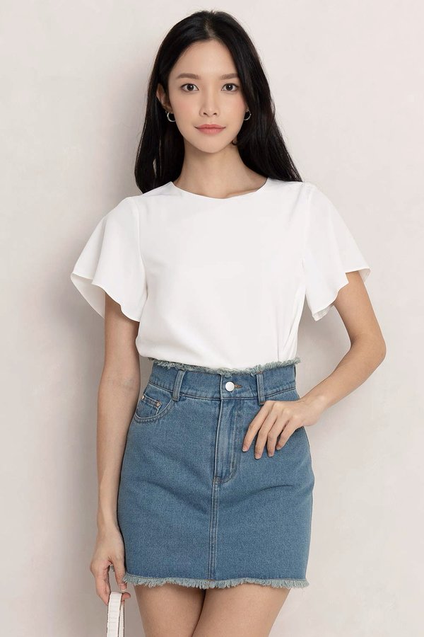 Laurel Top White