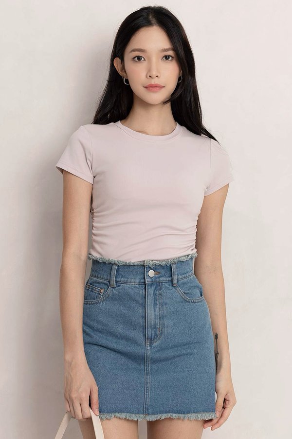 Helen Padded Top Ash Lavender *PLUSH*