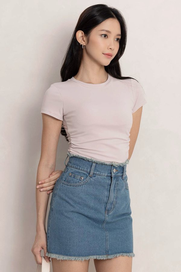 Helen Padded Top Ash Lavender *PLUSH*