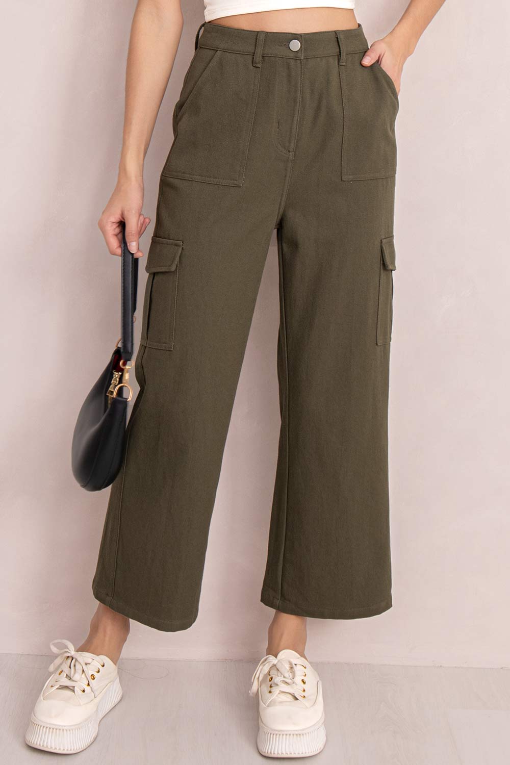 【THREETIMES】JENNA CARGO PANTS Amazon.com: SANGTREE Girl's 2 Packs Cargo Pants,Elastic