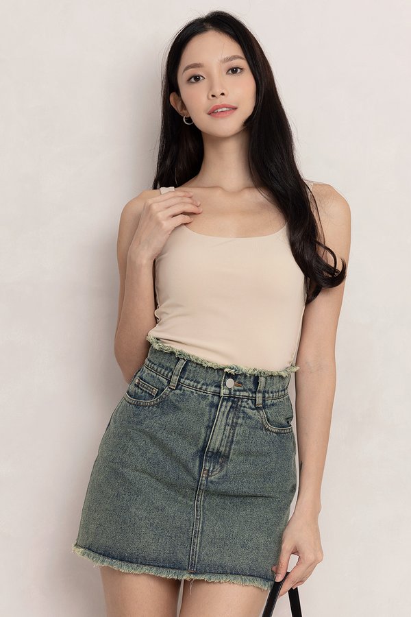 Bonita Denim Skorts Vintage Wash