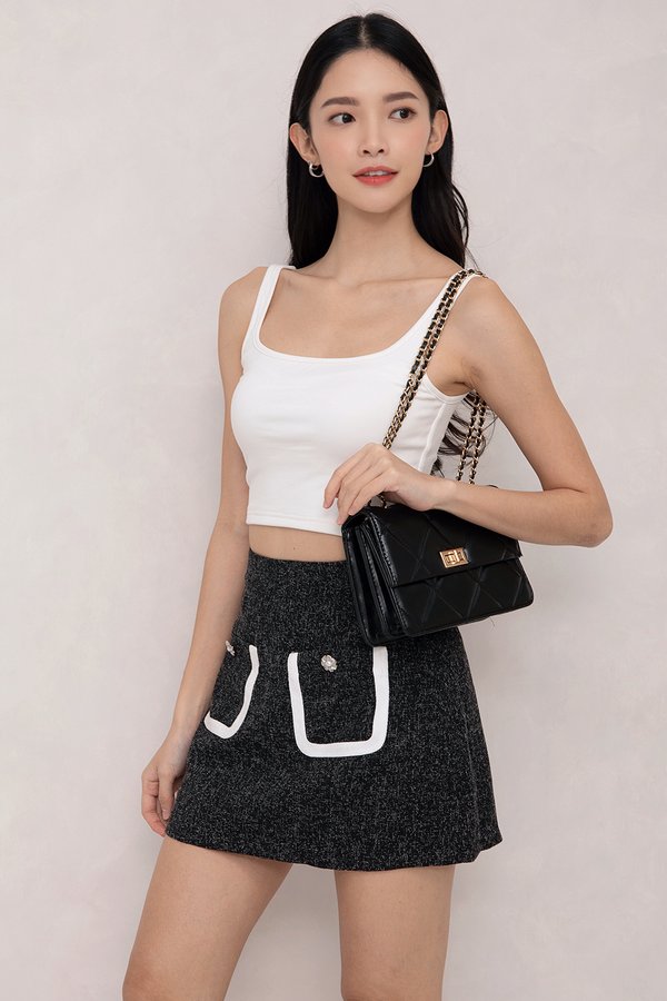 Molly Padded Top *PLUSH* White