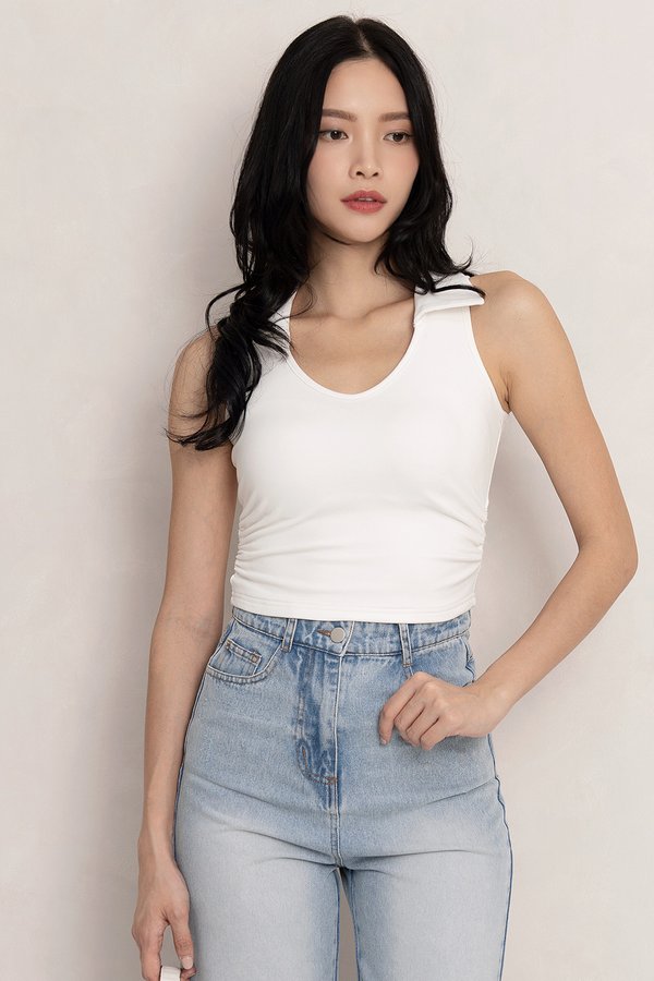 Tinna Padded Top White *PLUSH*