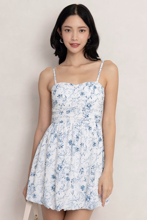 Sawyer Romper Dress Floral Art