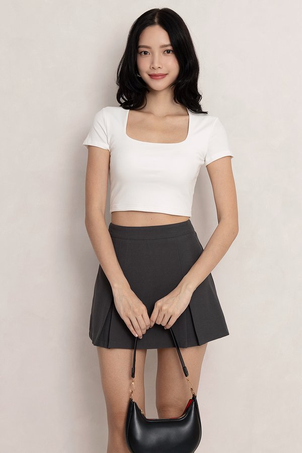 Jane Padded Top White *PLUSH*