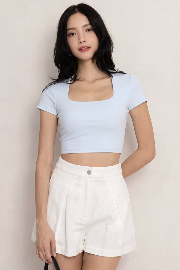 Jane Padded Top Baby Blue *PLUSH*
