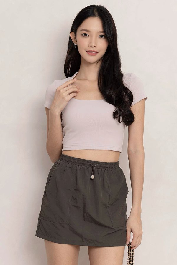 Jane Padded Top Ash Lavender *PLUSH*