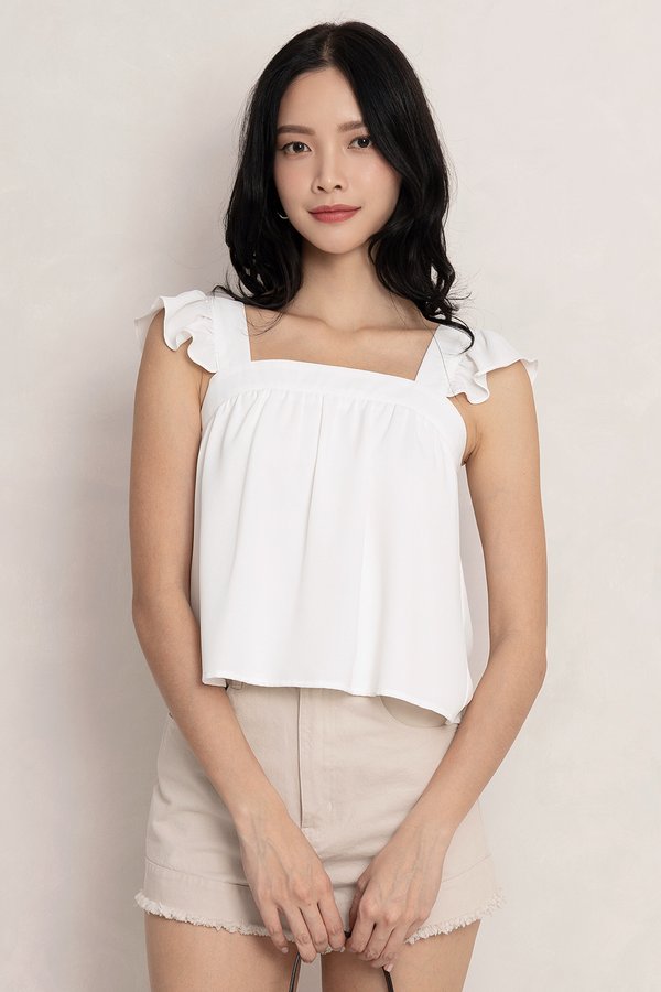 Sarah Top White