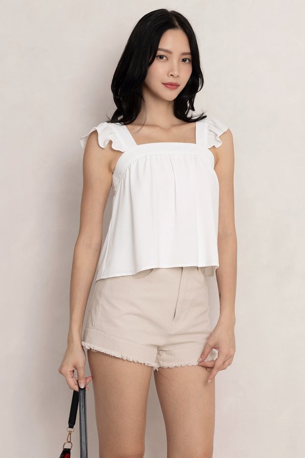Sarah Top White
