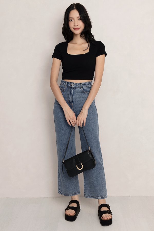 Jane Padded Top Black *PLUSH*