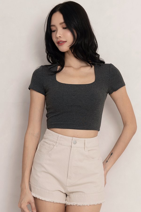 Norah Denim Shorts Sand