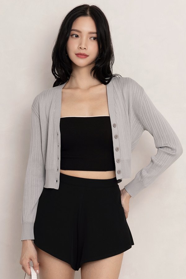 Daphne Cardi Grey