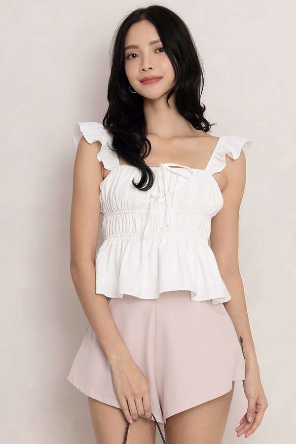 Addison Top White