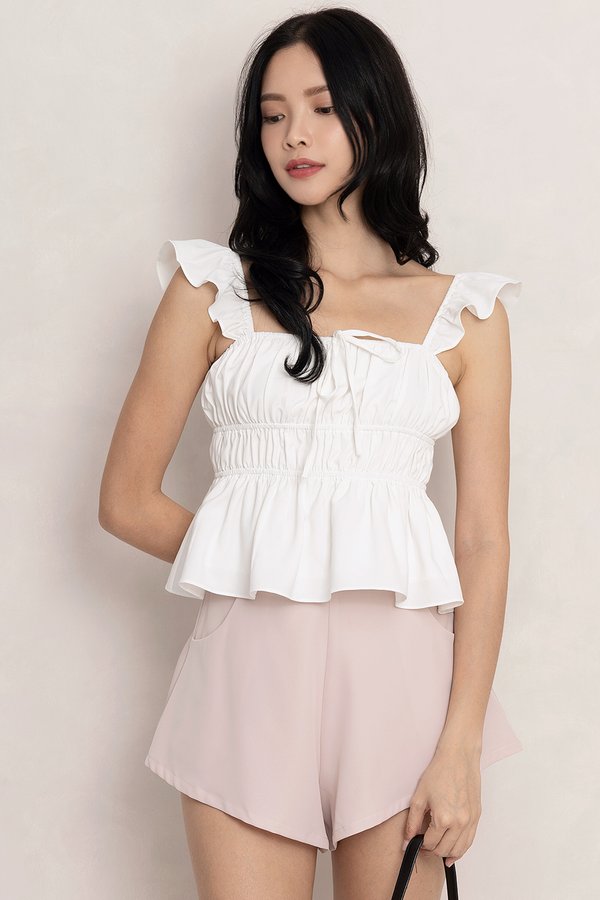 Addison Top White