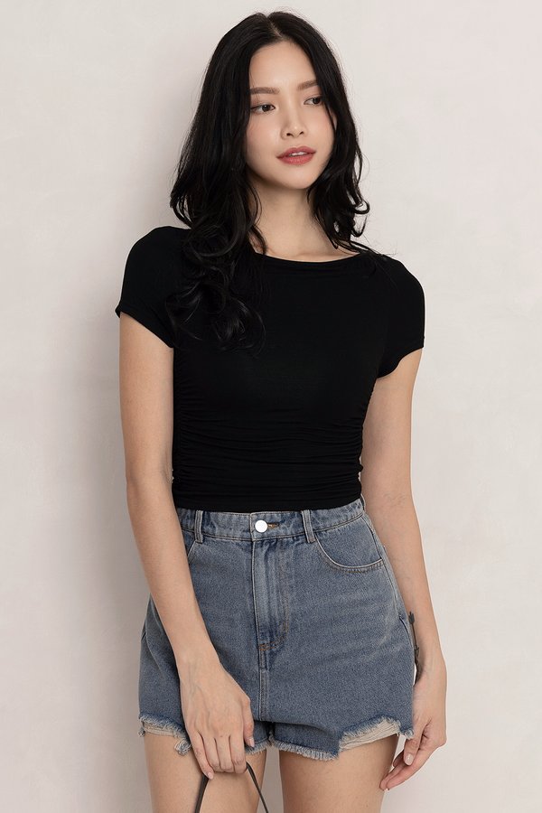 Monica Padded Top Black *MM*