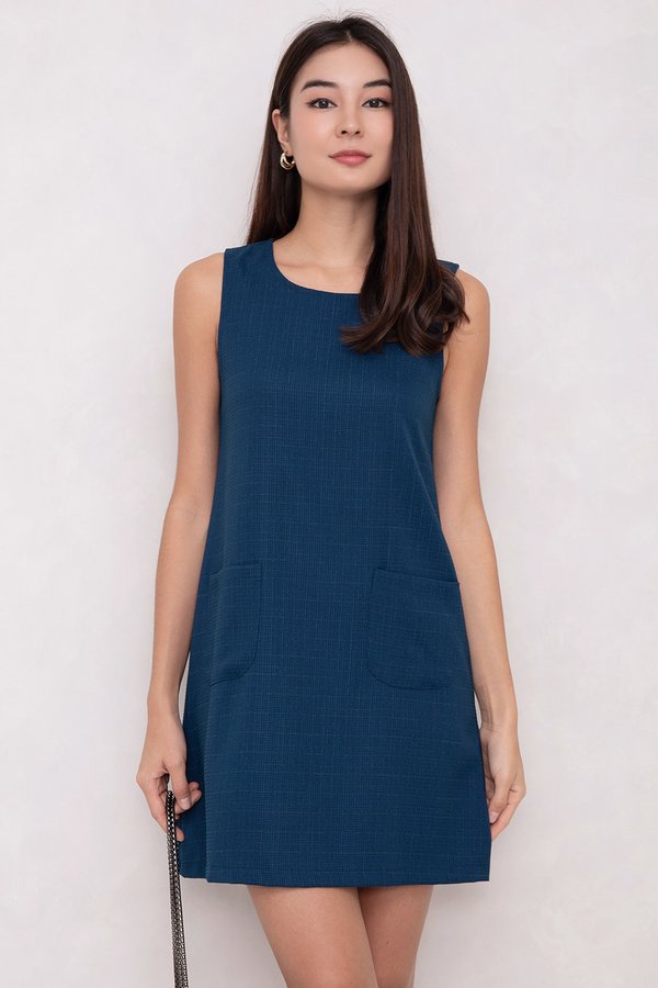 Quinn Dress Navy