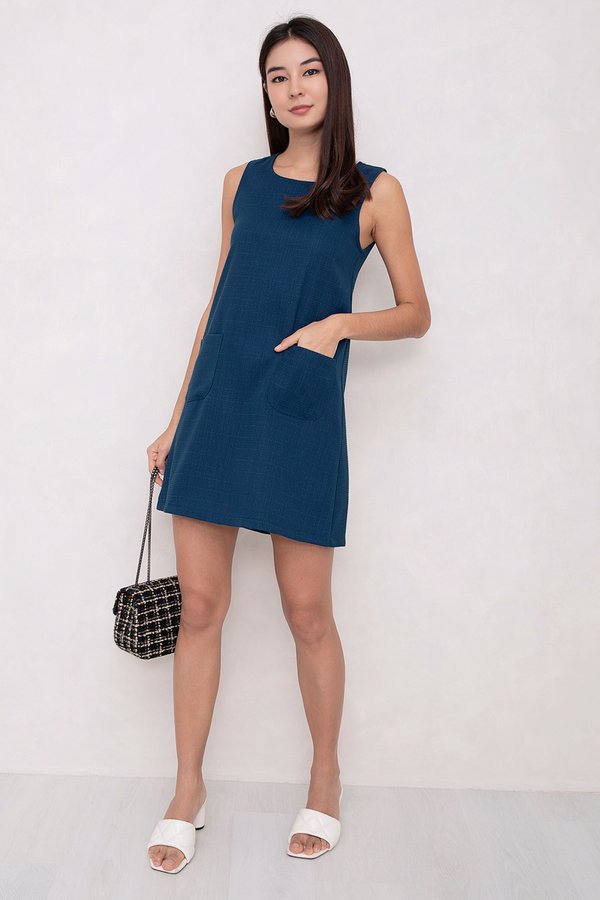 Quinn Dress Navy