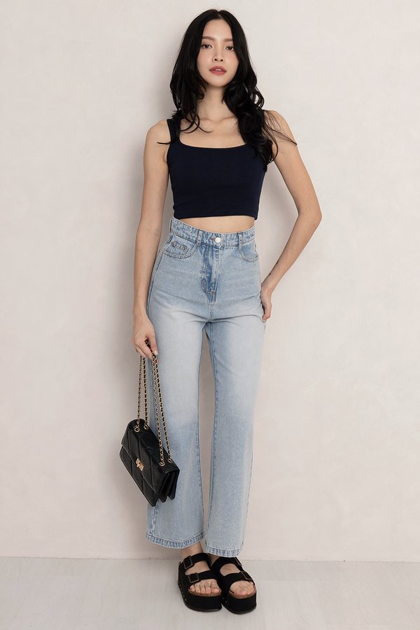 Eva Padded Top Navy *PLUSH*