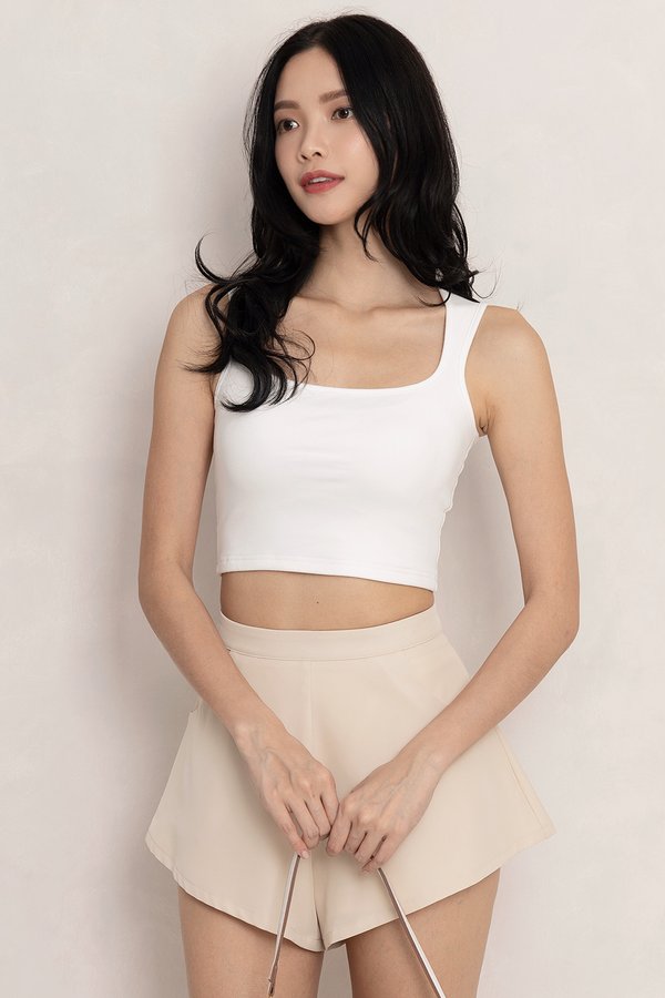 Eva Padded Top White *PLUSH*