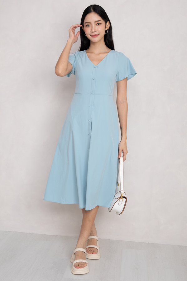 Madeline Dress Tiffany Blue
