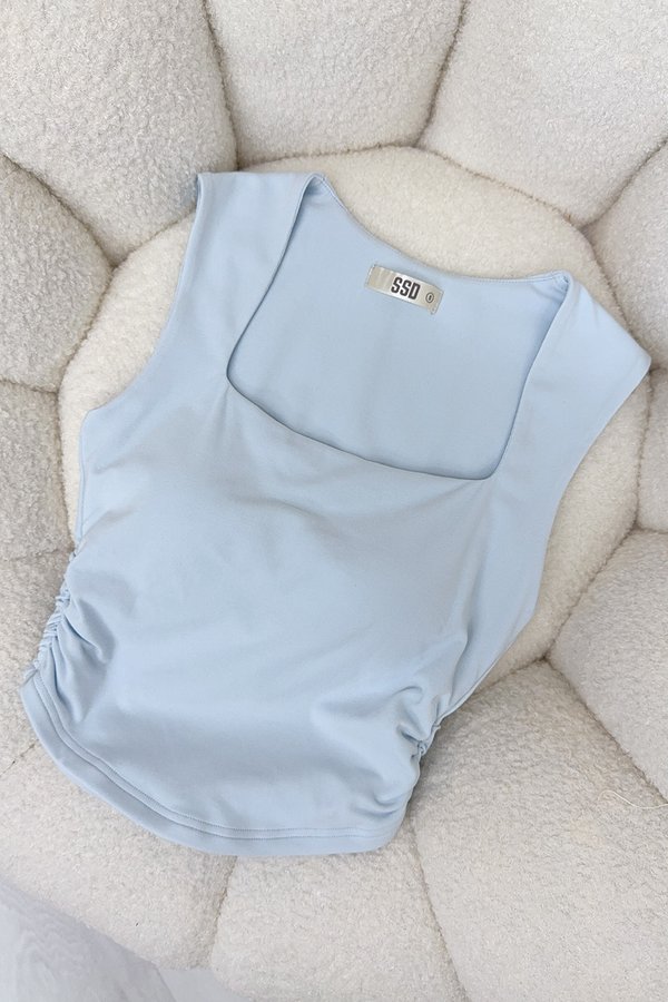Tasha Padded Top Baby Blue *PLUSH*