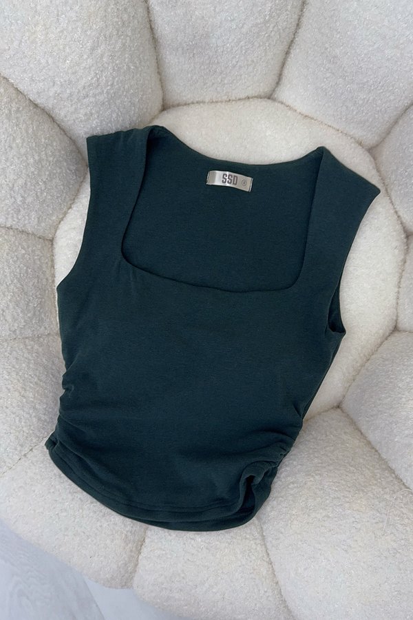 Tasha Padded Top Forest *PLUSH*