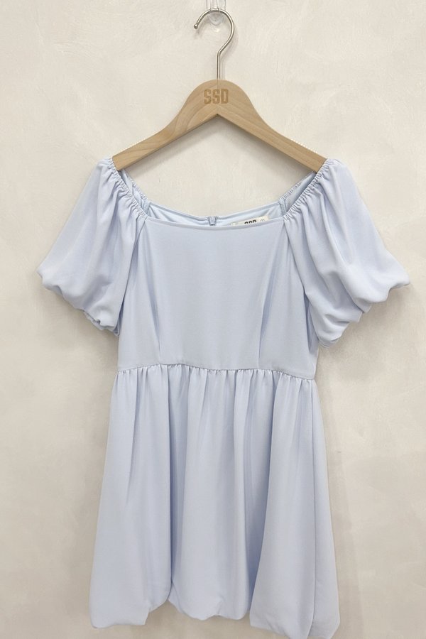 Reverie Romper Dress Sky Blue