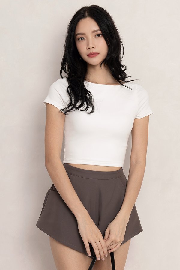 Sienna Padded Top White *PLUSH*