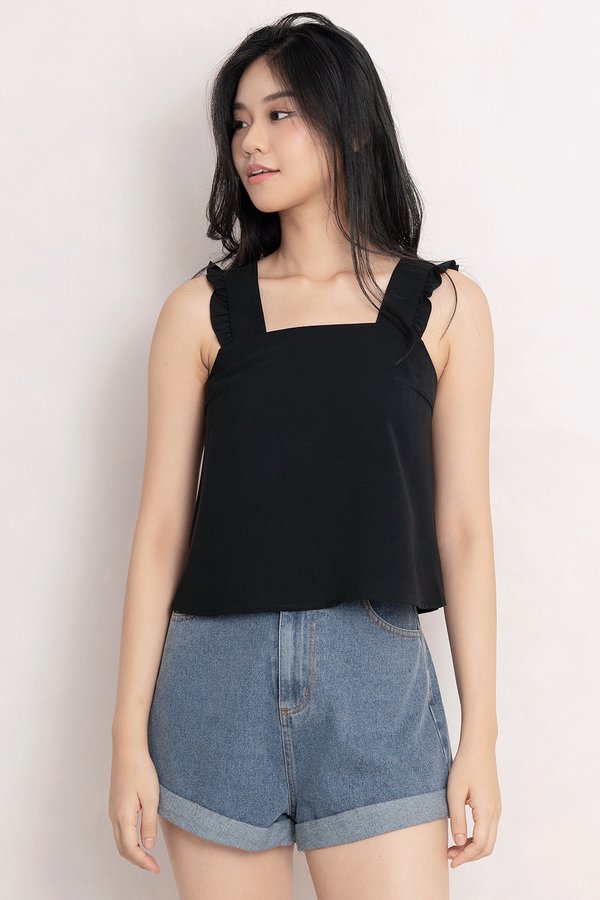 Asher Top Black