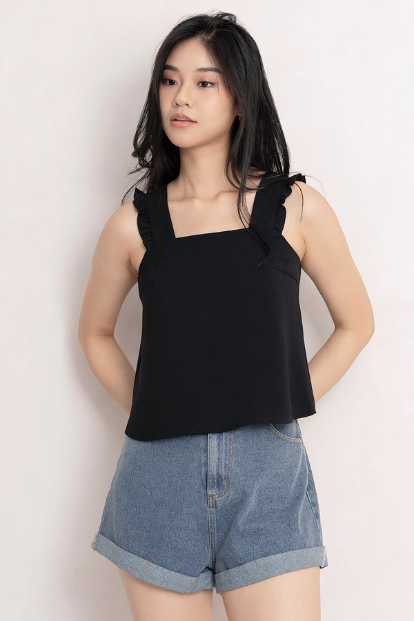 Asher Top Black