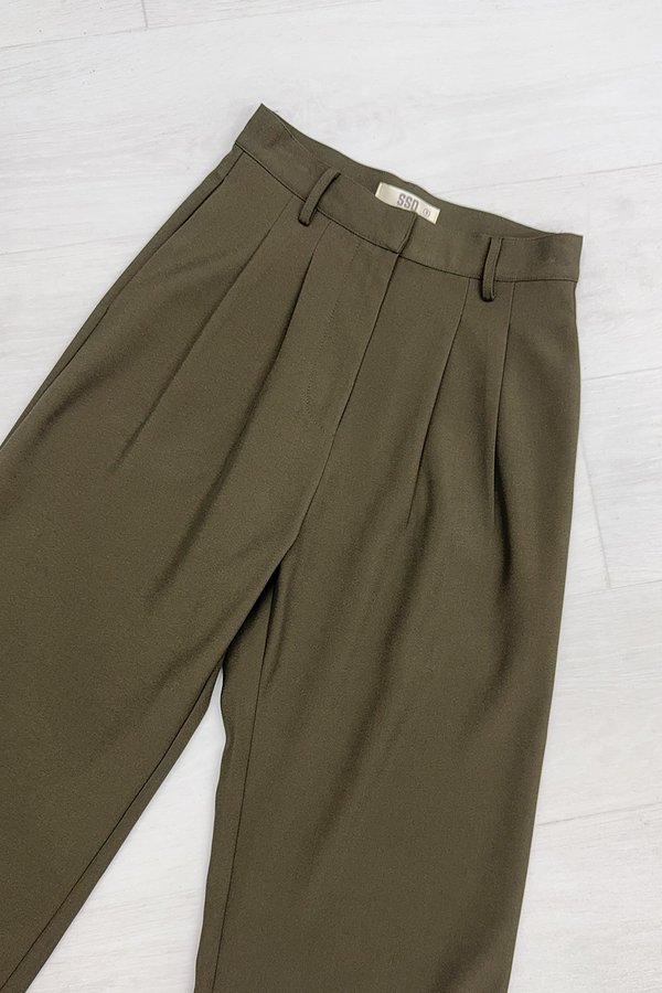 Pewter Culottes Olive