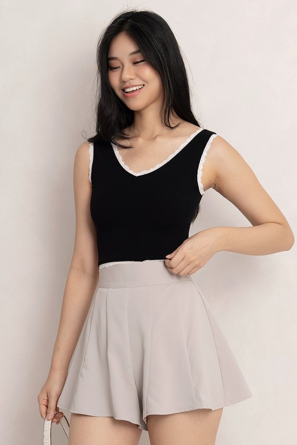 Blake 2 Way Top Black