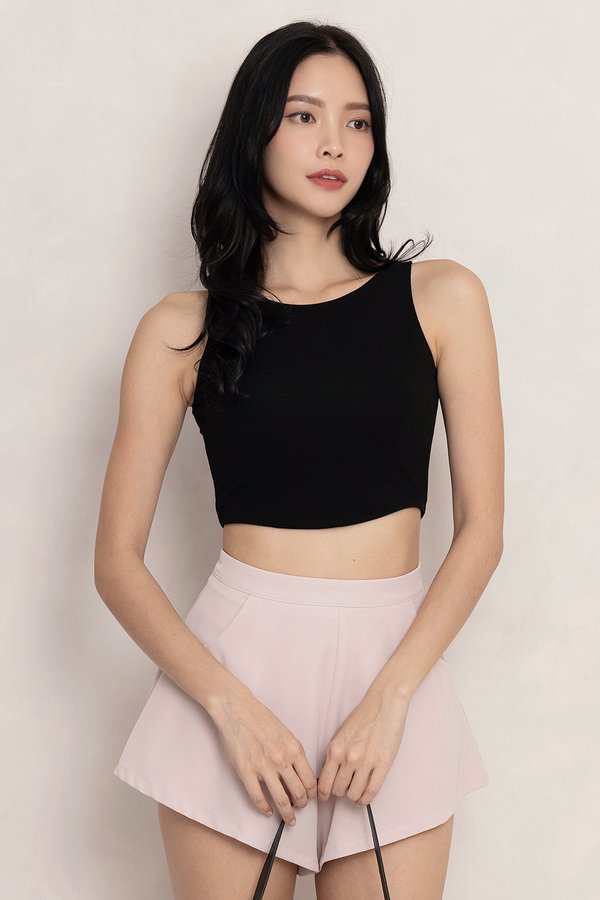 Hazel Padded Top Black *PLUSH*