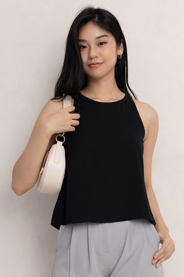 Feodora Top Black