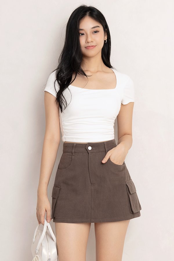 Penny Cargo Skorts Brown