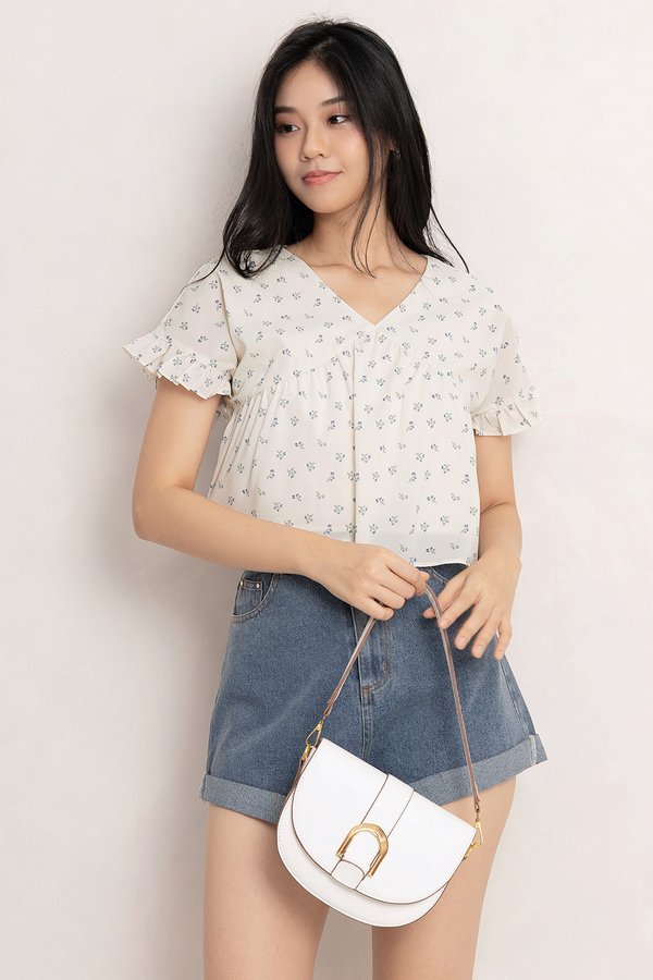 Danica Top Sun-Kissed Blooms Sand