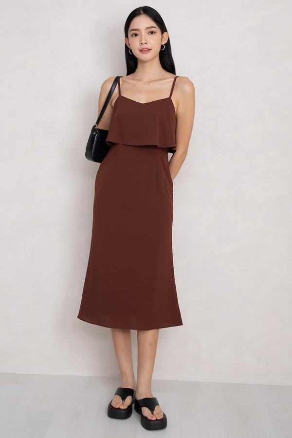 Kiyo Dress Brown
