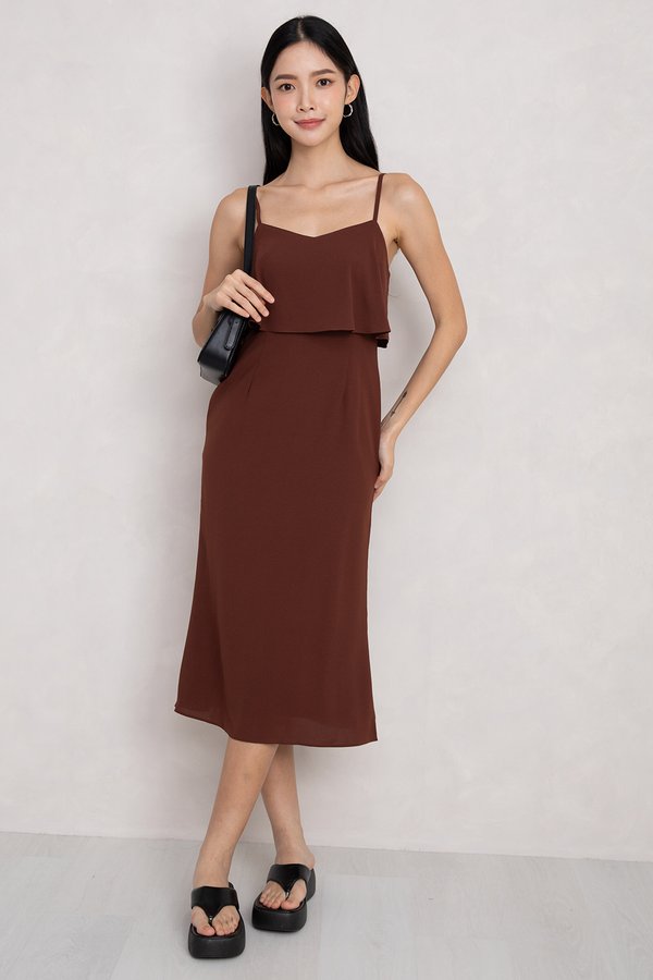 Kiyo Dress Brown