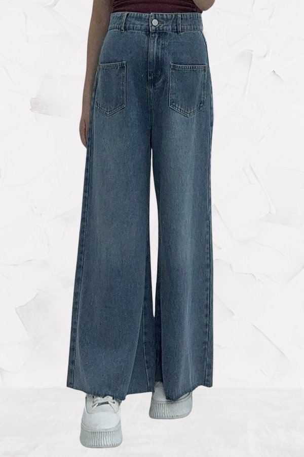 Gavin Duo Pockets Denim Jeans Stone Wash