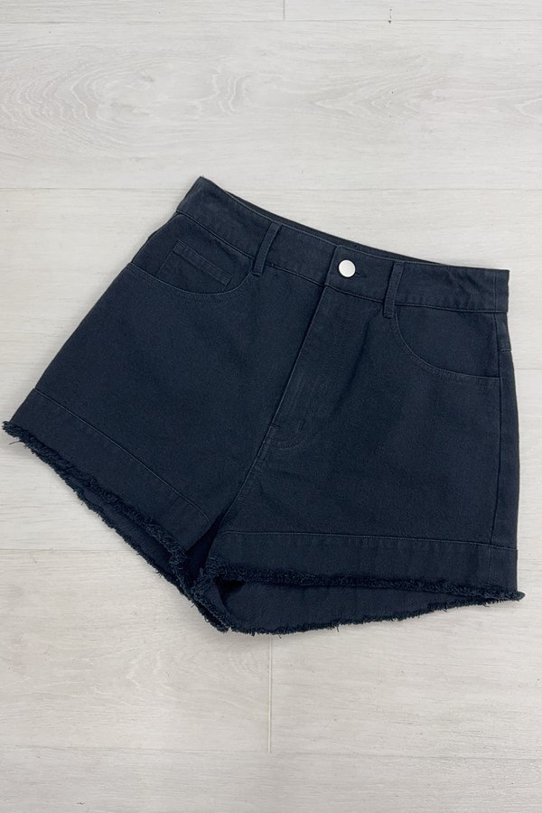Norah Denim Shorts Navy