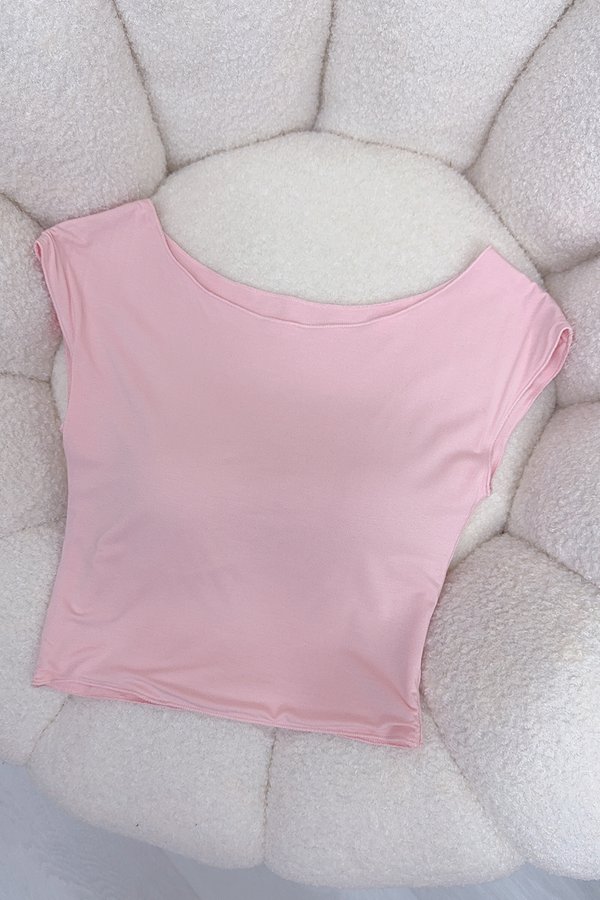 Camila Padded Top Baby Pink *MM*