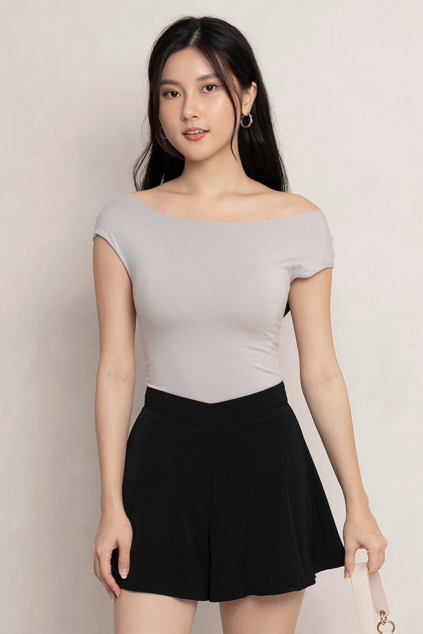 Camila Padded Top Light Grey *MM*